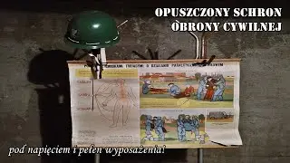OPUSZCZONY SCHRON OBRONY CYWILNEJ - pod napięciem i pełen wyposażenia!