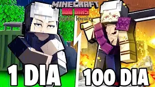 Passei 100 Dias no NOVO MUNDO de JUJUTSU KAISEN no MINECRAFT !! ‹ Ine ›