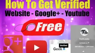 How To Verify And Link Your Website To Google + & Youtube 2016 For Free How To Get Verified