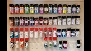 Glitter Mail & Glitter Storage Solution #glitter #fransglitterandmore #DIYglitterstorage