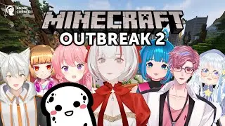 【MINECRAFT OUTBREAK 2】 Group collab! 🧟 POST-APOCALYPSE!?