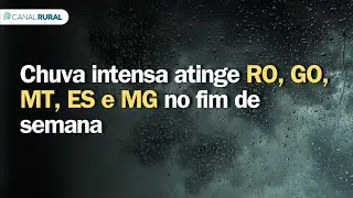 Previs&atilde;o do tempo | Brasil 15 dias | Chuva intensa atinge RO, GO, MT, ES e MG no fim de semana