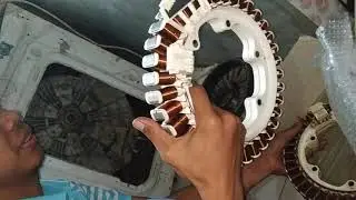 Tes Penggantian dinamo mesin cuci frontloading LG wd-m8070td