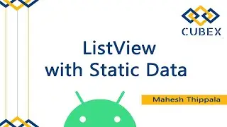 ListView with Static Data in Android