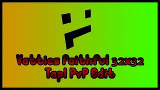 Minecraft Review PvP Pack : Vattics Faithful32x32 (TapL PvP Edit) 1.8.9