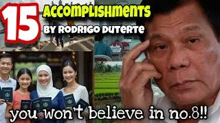 The Legacy of Rodrigo Duterte: 15 Career Highlights