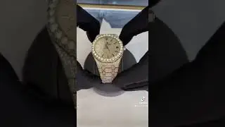Audemars Piguet Royal Oak 41mm Iced Out Watch