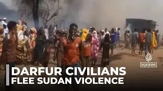 Forced to flee: Civilians displaced in north Darfur after Zamzam camp attack