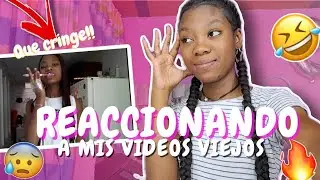 No puedo creer que subí esto a YouTube 😱 | Reaccionando a mi primer video