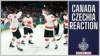 Canada vs. Czechia reaction, Josh Morrissey leaves with injury