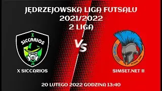 JLF 21/22 | 2 Liga JLF | X Siccarios - Simset.Net II