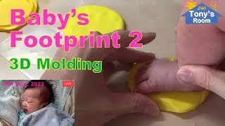 How to mold a Foot and Handprint with epoxy resin, Baby live streaming
