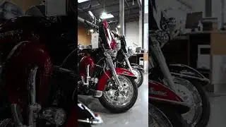 Harley-Davidsons on the Las Vegas Harley-Davidson Dealership Floor