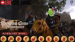 Streaming Hardcore KCD2 - All Negative Perks - Day 8