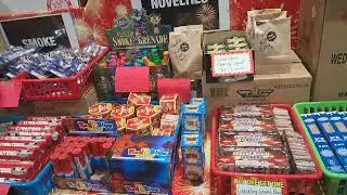 Majestic Fireworks monroe washington galaxy theater parking lot