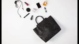 Silver Icing Inc. Trapezium Tote