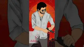 CHARACTER DESIGN | MOVIE POSTER DESIGN | GRAPHIC DESIGN | ACTOR VIJAY CHARACTER DESIGN | BEAST THEME