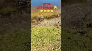 don't litter and save the earth🌏🌏🌏