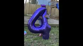 40 Inch Number 1 Balloons Big Purple Number Helium Foil Birthday Party Decorations Digit Ball Review