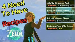 4 MUST HAVE Recipes - totk recipes - in Zelda Tears Of The Kingdom