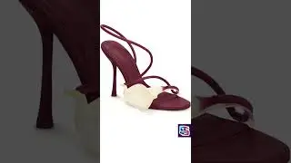 Flower High Heels for Women Calla Lily Open Toe Floral Stilettos Heels Sexy Strappy Wedding Birthday