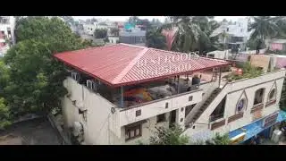 pyramid type shed contractors, terrace roofing, residential roofing contractors chennai-9941251500
