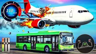 Airplane Simulator | Emergency Landing Challenge - Android GamePlay