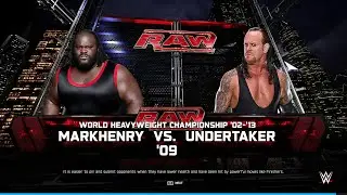 WWE 2K25 - Undertaker vs. Mark Henry - Can The World's Strongest Man Conquer The Deadman?