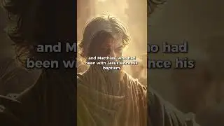 Why Did The 11 Apostles Choose Matthias Over Justus? The Hidden Reason | Bible Story