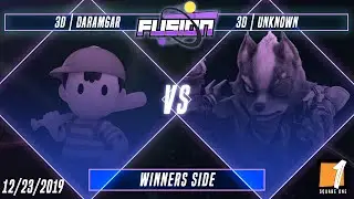 Fusion #3 - 3D | Daramgar (Ness) Vs. 3D | Unknown (Wolf) - Winners Side - Smash Ultimate