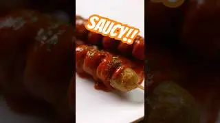 Spiral Currywurst is the best! #bratwurst #recipe #homecooking