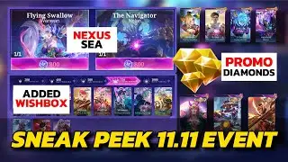 COMING SOON‼️PROMO DIAMONDS & NEXUS SEA 11.11 EVENT IN NOVEMBER 🥳🥳🥳