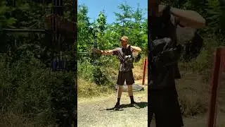 shooting the bow #archery #bow #outside #nature #practice