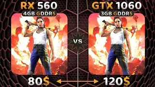 RX 560 vs GTX 1060 Test in 2023 | How Big is The Difference?