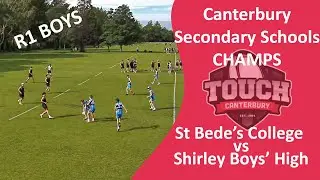 Shirley Boys' High School vs St Bede's College - Boys R1 - Canterbury Schools Champs 2025