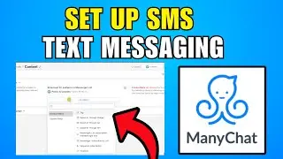 How To Set Up ManyChat SMS Text Messaging (2026) (Best Method)
