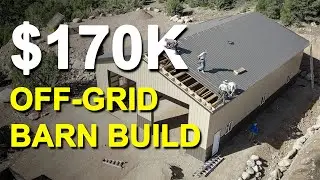 40 x 60&rsquo; Barn Build &ndash; Ground Up