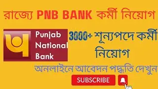 রাজ্যে পাঞ্জাব ন্যাশনাল ব্যাংক  কর্মী নিয়োগ। IBPS recruitment 2023 UCO pnb boi bank jobtechcteation