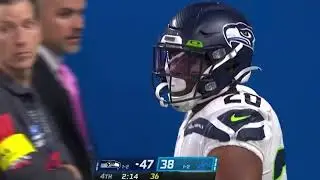 Rashaad Penny 41 Yard Touchdown Run | Seahawks vs Lions