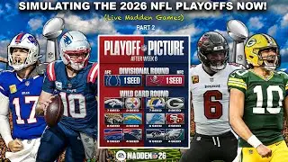 Что, если бы плей-офф НФЛ 2026 года начался сегодня?! (Madden Sim) PT 2