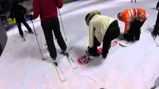 Skiing at the SnowDome - Tamworth UK
