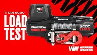 Warrior Winches: Titan 60TTSU12 Winch Load Test