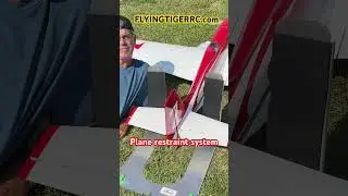 Restrain Your Plane, Flying Tiger Plane Restraint System #rc #flyingtigerrc #remotecontrolled