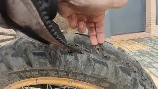 Neumáticos Metzeler Karoo 4 en una Kove 800 x pro