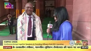 Sansad TV Speaks with Ayokunle Ibrahim Isiaka, Chairperson, National Assembly of Nigeria | 15 Jan 26