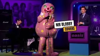 Oasis - Half The World Away (Mr Blobby Cover)