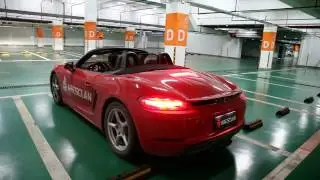 Porsche 718 Boxster S  2 5L Turbo  Aresclan Exhaust Underground Park