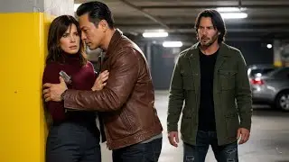 Korean Mafia  Cornered Sandra Character in the Parking Lot &mdash; Keanu Character Stepped Out of the Dark
