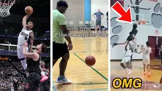Team USA WeightLifter Has BOUNCE! INSANE Posters in the Same Game + H.S. Dunks