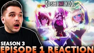 B Komachi B's Revenge 🤩 | OSHI NO KO Season 3 Episode 1 REACTION